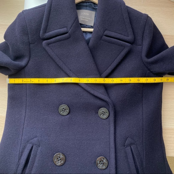 J. Crew Stadium Cloth Captain Coat.  Recently dried cleaned - Picture 11 of 11